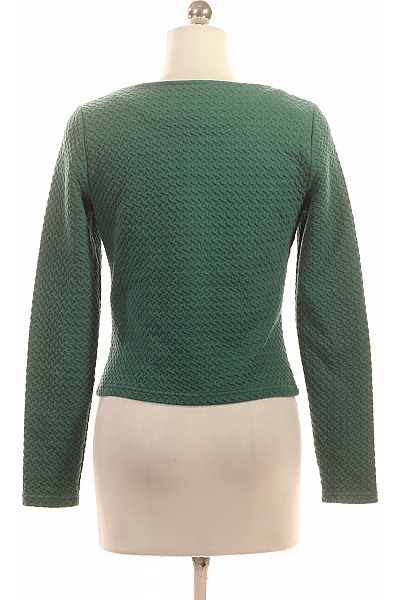 VILA Zelené Prošívané Sako Na Zip Vypasované Ležérní Do Pasu Vel. XS | VILA | obrázek 2