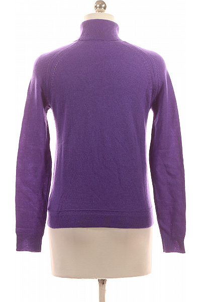 Dámský Svetr Kašmírový Fialový Vel. XS | LAWRENCE GREY | obrázek 2