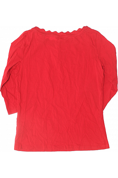 Tchibo Jednoduché Dámské Tričko Červené Vel. 36/38 | Tchibo | obrázek 3