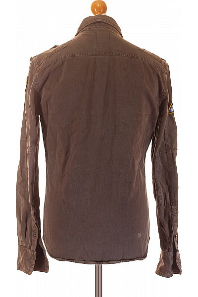 SUPERDRY Pánská Bunda Šedá Second hand Vel. M | SUPERDRY | obrázek 2