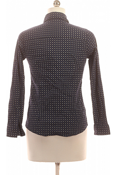 Ralph Lauren Dámská vzorovaná košile slim fit tmavě modrá s výšivkou Vel. S | Ralph Lauren | obrázek 3