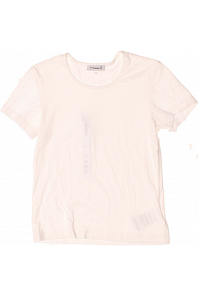 Dívčí Tričko Bílá | Unimoda | obrázek 2