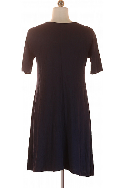 Tričkové  Šaty Modré Vel. 36 | Janina | obrázek 3