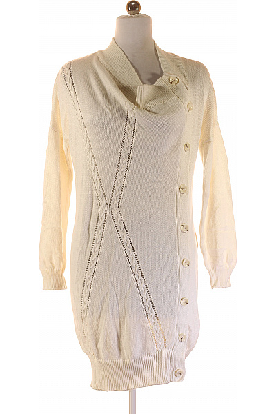 OBJECT  Šaty Pletené Bílé Second hand Vel. M | OBJECT | obrázek 2