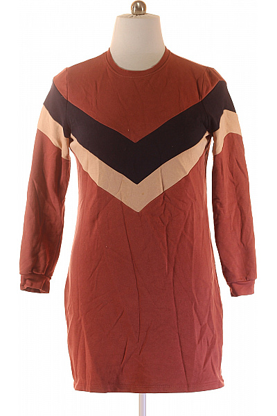 ONLY  Mikinové Šaty Barevné Second Hand Vel. L