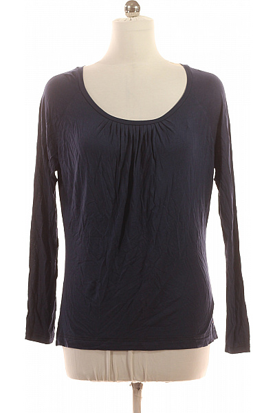 Jednoduché Dámské Tričko Modré TOMMY HILFIGER Vel. M | TOMMY HILFIGER | obrázek 2