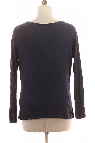 Jednoduché Dámské Tričko Modré TOMMY HILFIGER Vel. M | TOMMY HILFIGER | obrázek 3