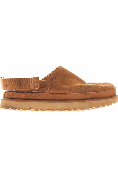 Dámské Pantofle Kožené Hnědé UGG Second Hand Vel. 40