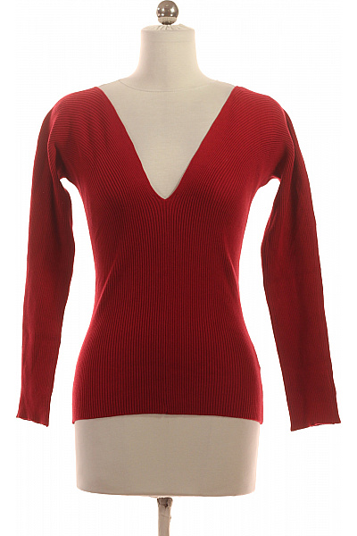 Dámský Pulovr Červený Vel. S | HM  | obrázek 2