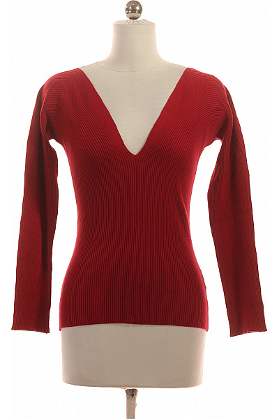 Dámský Pulovr Červený Vel. S | HM  | obrázek 3