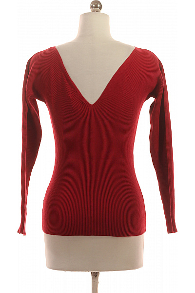 Dámský Pulovr Červený Vel. S | HM  | obrázek 4