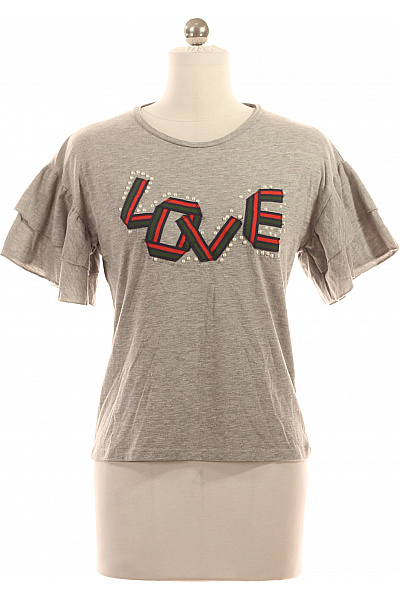 Dámské Tričko Šedé River Island