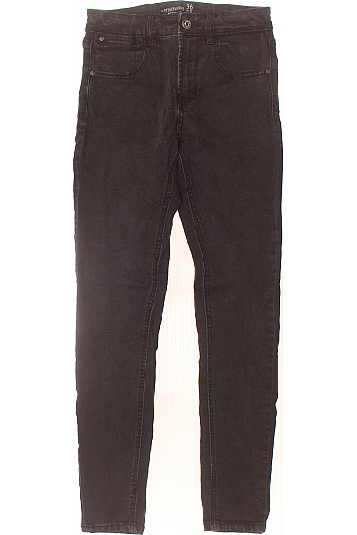 STRADIVARIUS Dámské Džíny Černé Vel. 36