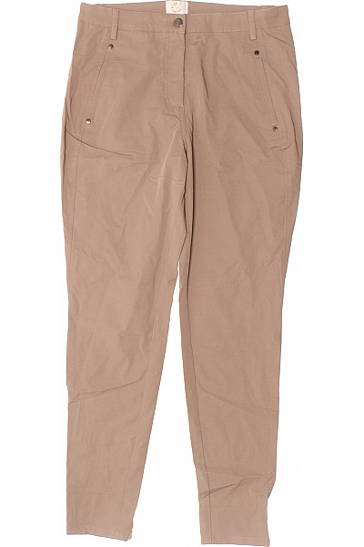 Dámské Kalhoty Béžové Second hand Vel. 30 | Unimoda | obrázek 2