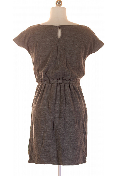 Tričkové  Šaty Šedé Vel. S | Unimoda | obrázek 3