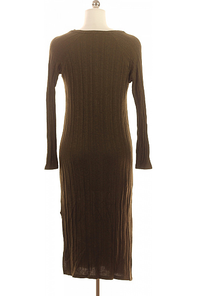 MANGO  Šaty Pletené Zelené Second hand Vel. S | MANGO | obrázek 2