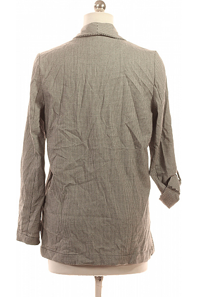 reserved Dámský blejzr vzorovaný houndstooth ležérní s 3/4 rukávem Velikost 36 | reserved | obrázek 2