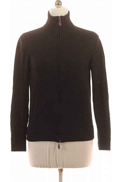 Dámský Svetr Vlněný Černý HUGENBERG Vel. ,M