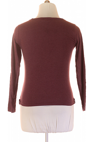 Jednoduché Dámské Tričko Fialové Vel. L | Sublevel | obrázek 3