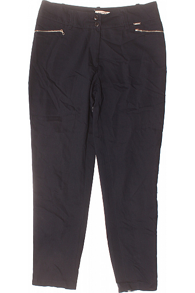 Dámské Kalhoty Rovné Modré Vel. 38 | Unimoda | obrázek 2