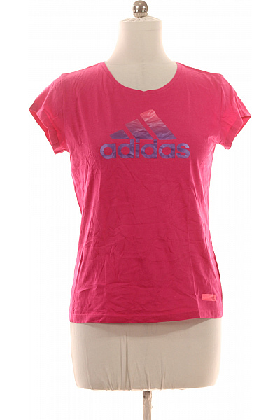 ADIDAS Dámské Tričko Růžové Vel. M | ADIDAS | obrázek 2