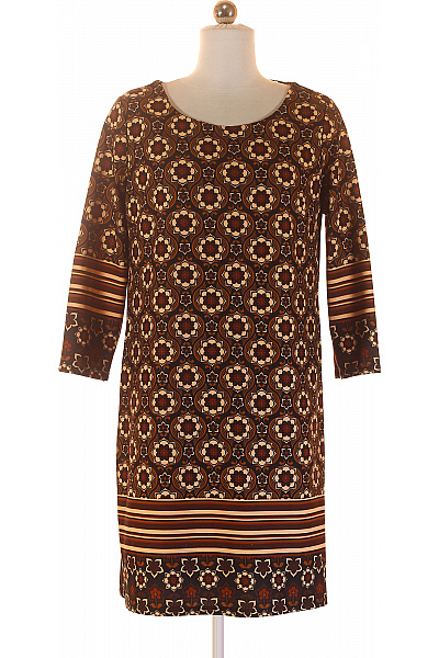 Tričkové  Šaty Hnědé | Unimoda | obrázek 2