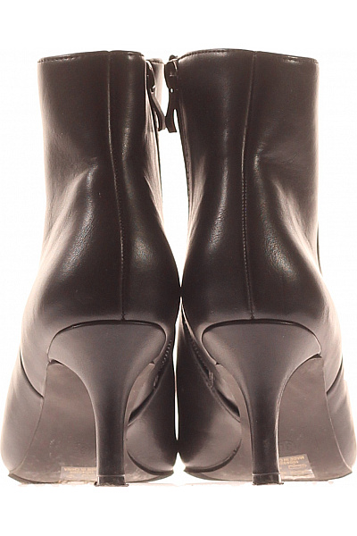 Dámské Kotníkové Boty Černé Second hand Vel. 38 | Unimoda | obrázek 4