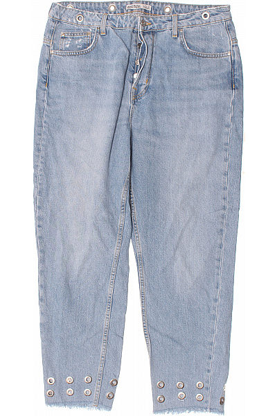 Bootcut Dámské Džíny Modré ZARA Second Hand Vel.  42