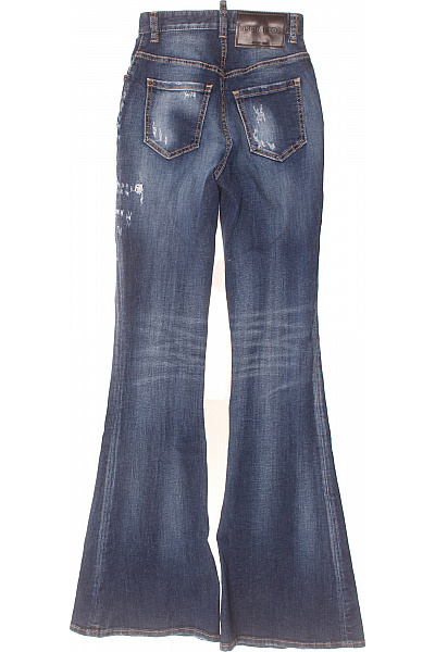 Bootcut Dámské Široké Džíny Bavlněné Modré Dsquared2 | Dsquared2 | obrázek 2