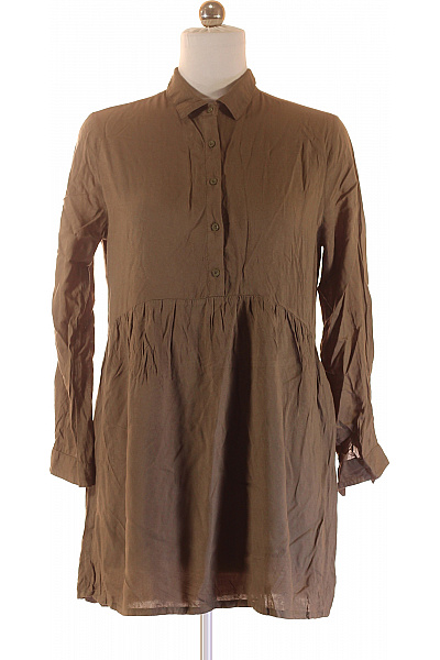 Košilové  Šaty Zelené Vel. 40 | Janina | obrázek 2