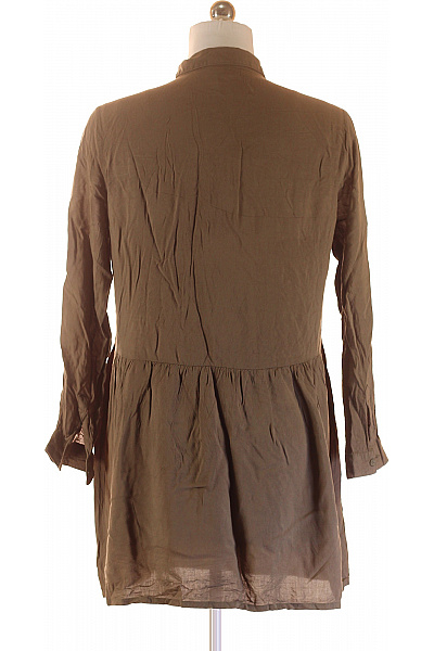 Košilové  Šaty Zelené Vel. 40 | Janina | obrázek 3