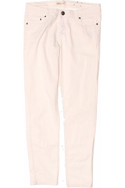 Boyfriend Dámské Džíny Bílé Vel. 30