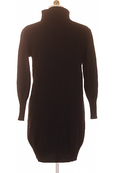 Dine'n Dance Dámské černé rolákové pletené dlouhé šaty s dlouhým rukávem Vel. 38 | Dine'n Dance | obrázek 2