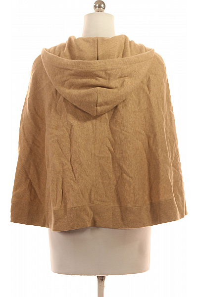 Ralph Lauren Dámské béžové bavlněné pončo s kapucí na zip Velikost S | Ralph Lauren | obrázek 2