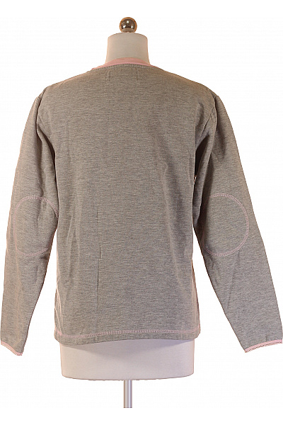 Kappa Dámská bavlněná mikina šedá s dlouhým rukávem crewneck Velikost L | Kappa | obrázek 3