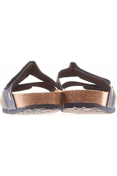 BAYTON Dámské Pantofle Kožené Modré Vel. 40 | BAYTON | obrázek 4