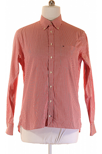 Vzorovaná Pánská Košile Červená TOMMY HILFIGER Vel. L | TOMMY HILFIGER | obrázek 2