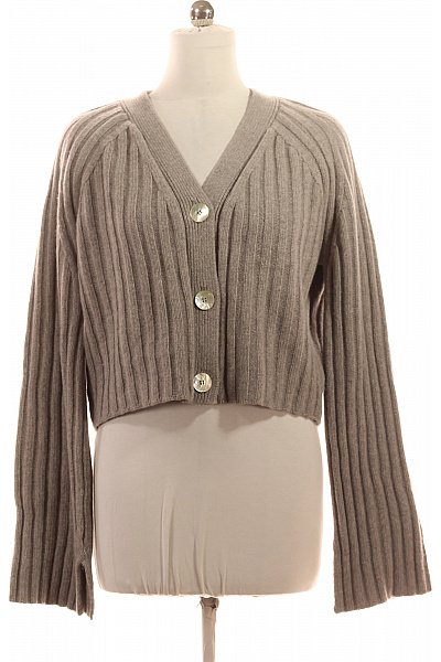 OH APRIL Dámský Cardigan Vlněný Šedý | OH APRIL | obrázek 2