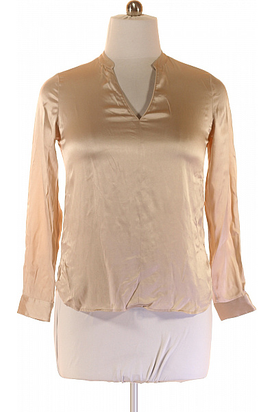  Halenka Jednobarevná Hedvábná Béžová Delicatelove Vel. L | Delicatelove | obrázek 2