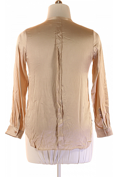  Halenka Jednobarevná Hedvábná Béžová Delicatelove Vel. L | Delicatelove | obrázek 3