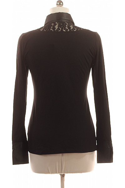  Halenka Jednobarevná Černá Van Laack Second hand Vel. 38 | van Laack | obrázek 3