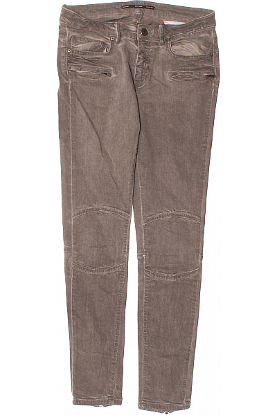 ZARA Dámské Džíny Šedé Vel. 36