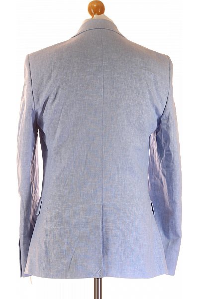 Pánské Volnočasové Sako Modré HARRY BROWN Vel. 38R | HARRY BROWN | obrázek 3