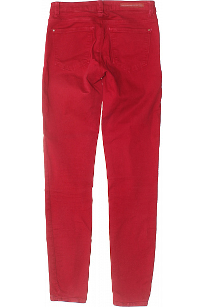 ZARA Dámské Džíny Vínová Vel.  34 | ZARA | obrázek 2