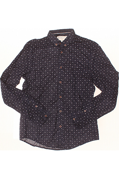 Vzorovaná Pánská Košile Modrá TOM TAILOR Vel. XS | TOM TAILOR | obrázek 2