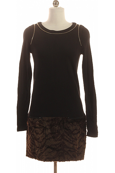 Marella Šaty Černé Second hand Vel. 34 | marella | obrázek 2