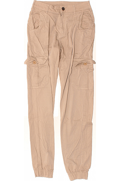 URBAN CLASSICS Dámské Kalhoty Kapsáče Béžové Vel. 26 | URBAN CLASSICS | obrázek 2