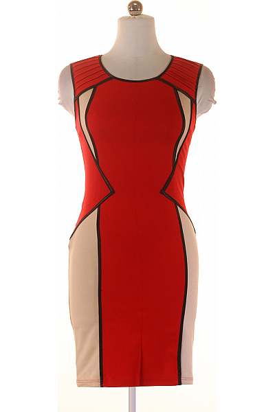 Pouzdrové šaty  Šaty Červené Little Mistress Vel. 38