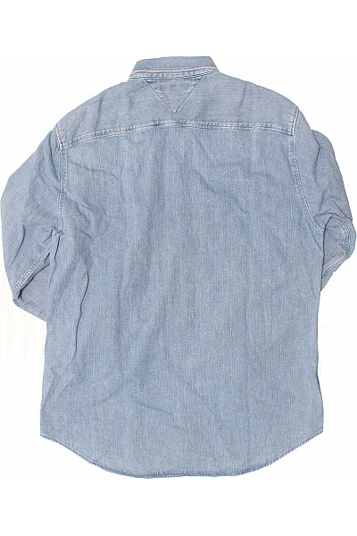 Riflová Pánská Košile Modrá TOMMY HILFIGER Vel. L | TOMMY HILFIGER | obrázek 3