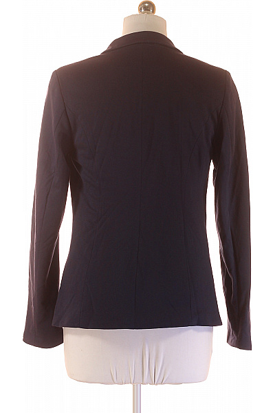 VERO MODA Dámské bavlněné sako tmavě modré elegantní vypasované jednořadé společenské Vel. L | VERO MODA | obrázek 3